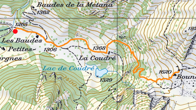 Vanil Noir, randonnée d'été en dessus de Grandvillard dans le canton de